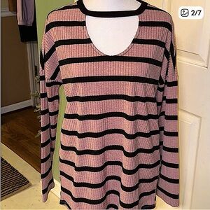 So Sweet Long Sleeve-Mauve NWOT